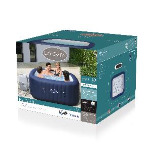 Bestway 60021 BW СПА-бассейн 130х130/180х180х71см "Hawaii AirJet" 840л, квадратный, аэромассаж