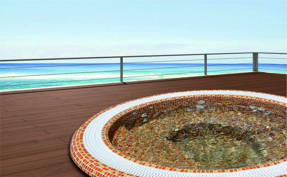 Переливной спа-бассейн AstralPool Mirage / Aquavia Oasis