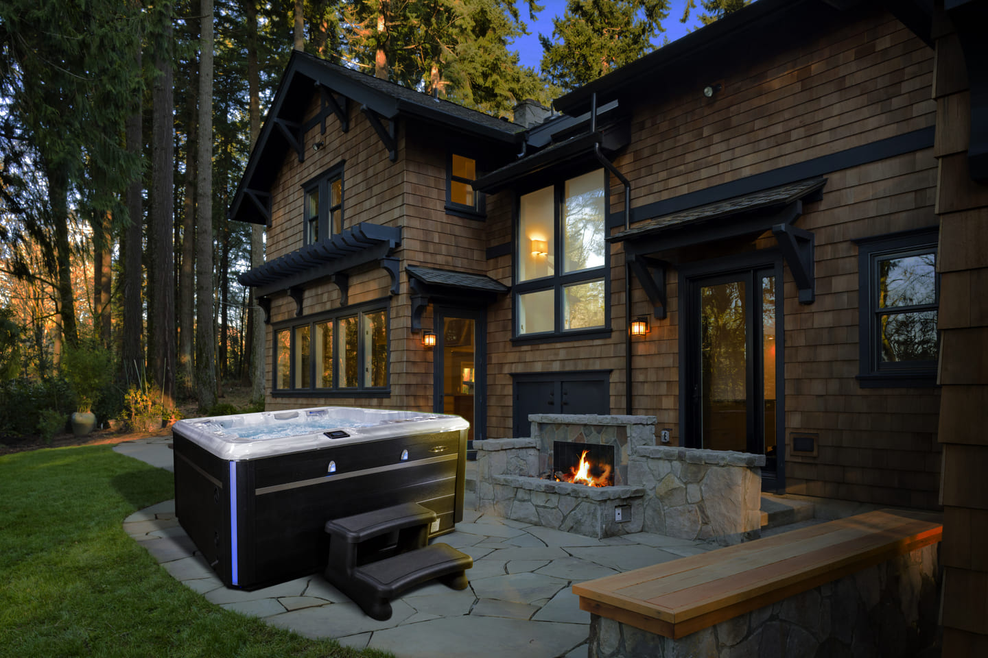 Гидромассажный спа бассейн Hydropool Self Cleaning 790 Platinum