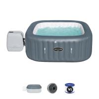 Bestway 60031 BW СПА-бассейн 130х130/180х180х71см "Hawaii HydroJet Pro" 795л, квадратный, с гидро-аэромассажем
