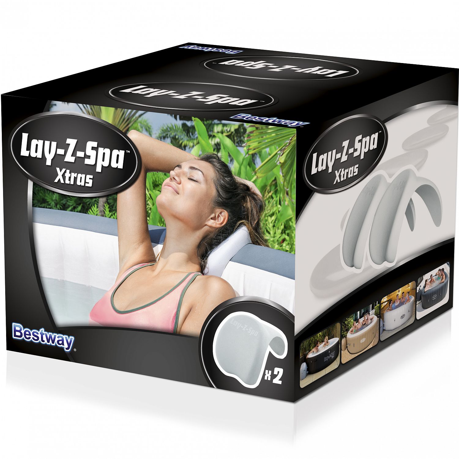 Bestway 58580 BW Подушки для СПА-бассейнов, комплект из 2 шт