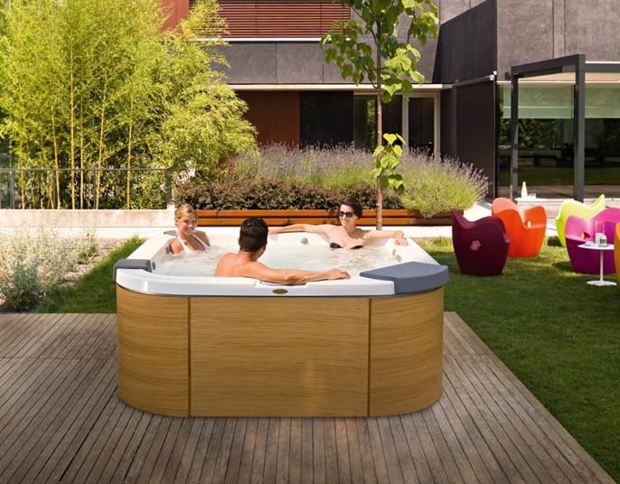 Спа бассейн Jacuzzi Santorini Pro Sound