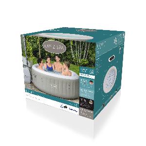 Bestway 60007 BW СПА-бассейн 132/180х66см "Tahiti AirJet" 669л, круглый, аэромассаж