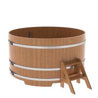 Купель круглая из кедра d=1,80
