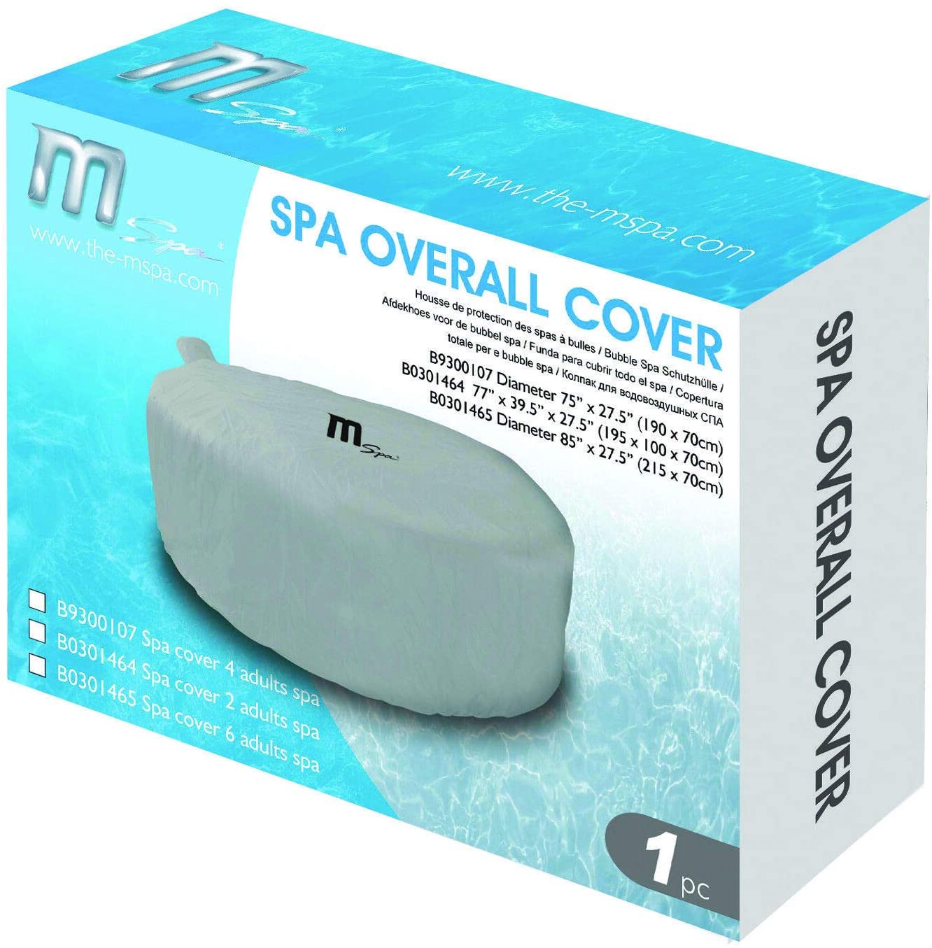 MSpa B0302925 Чехол для СПА-бассейна MSPA 215x70см
