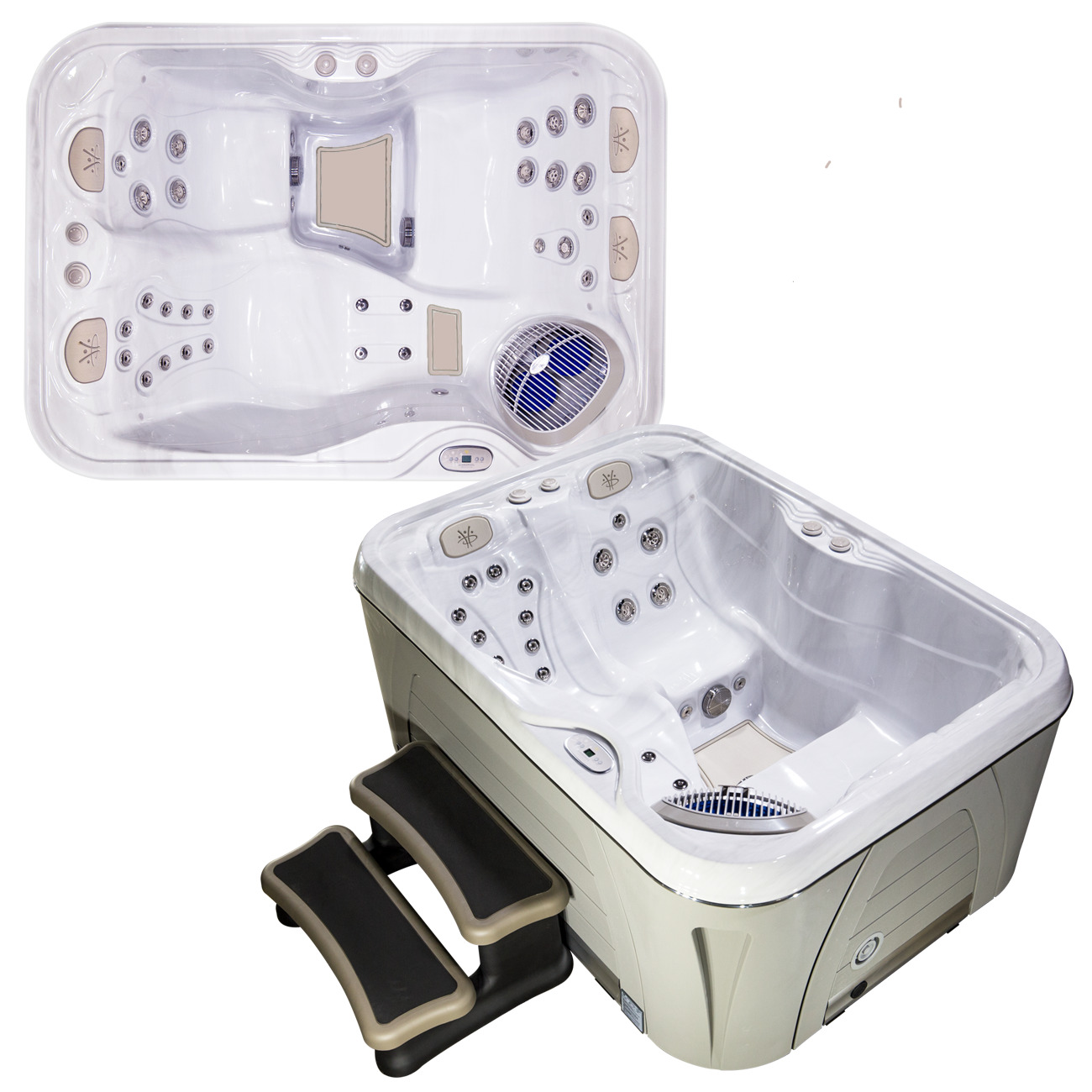 Гидромассажный спа бассейн Hydropool Serenity 4300